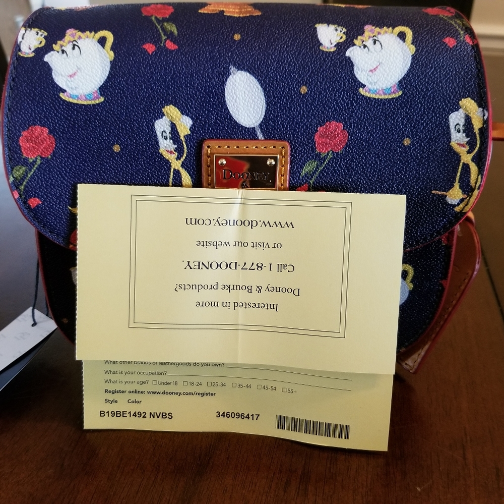 Disney Beuty & the Beast Dooney & Bourke - Picture 8 of 8